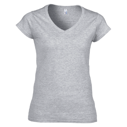 Gildan pour femme SoftStyle® t-shirt Col en V ajusté